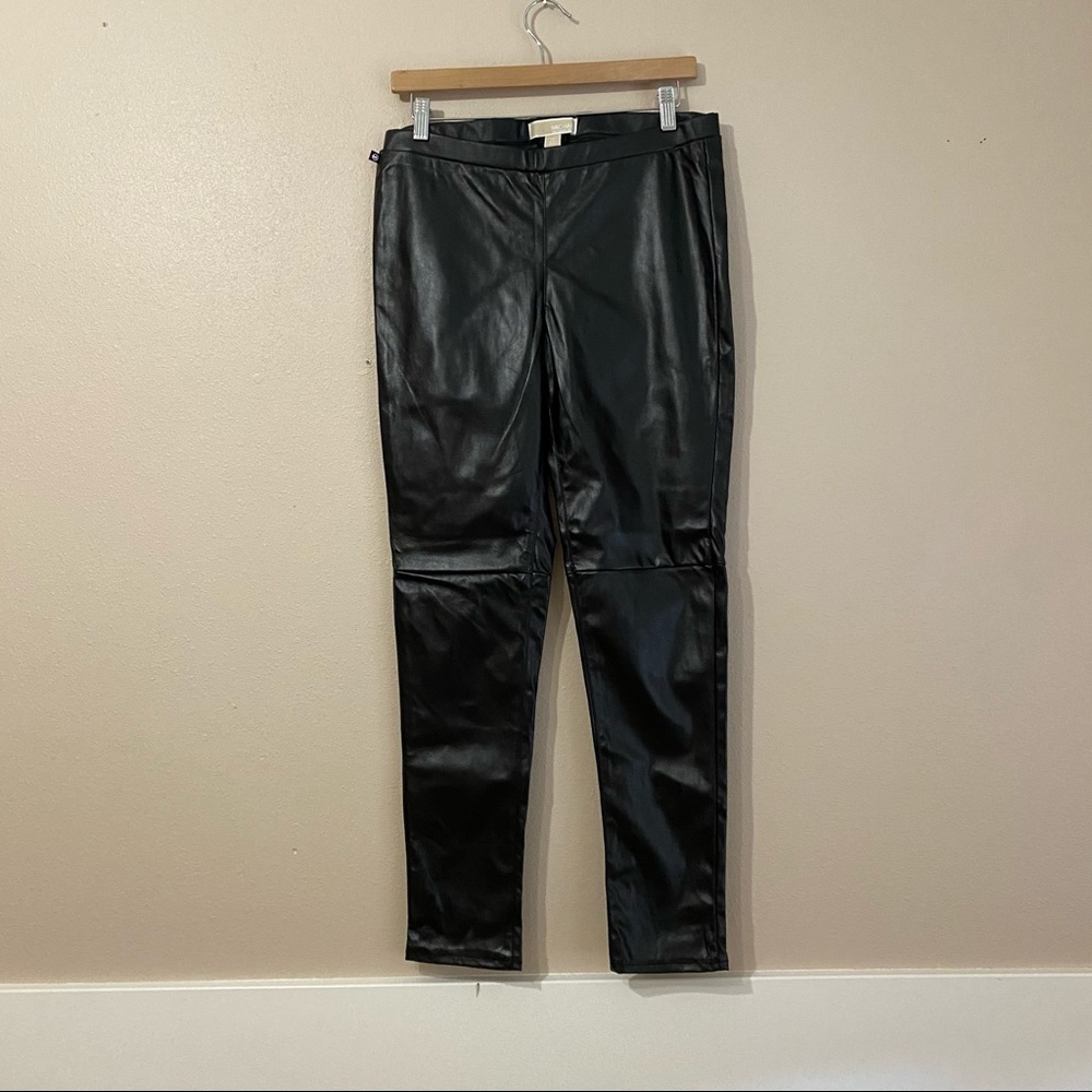 Micheal Kors Pleather Leggings